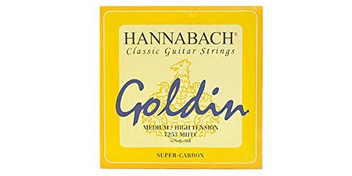 Amazon.co.jp: HANNABACH ハナバッハ クラシックギター弦 GOLDIN 3